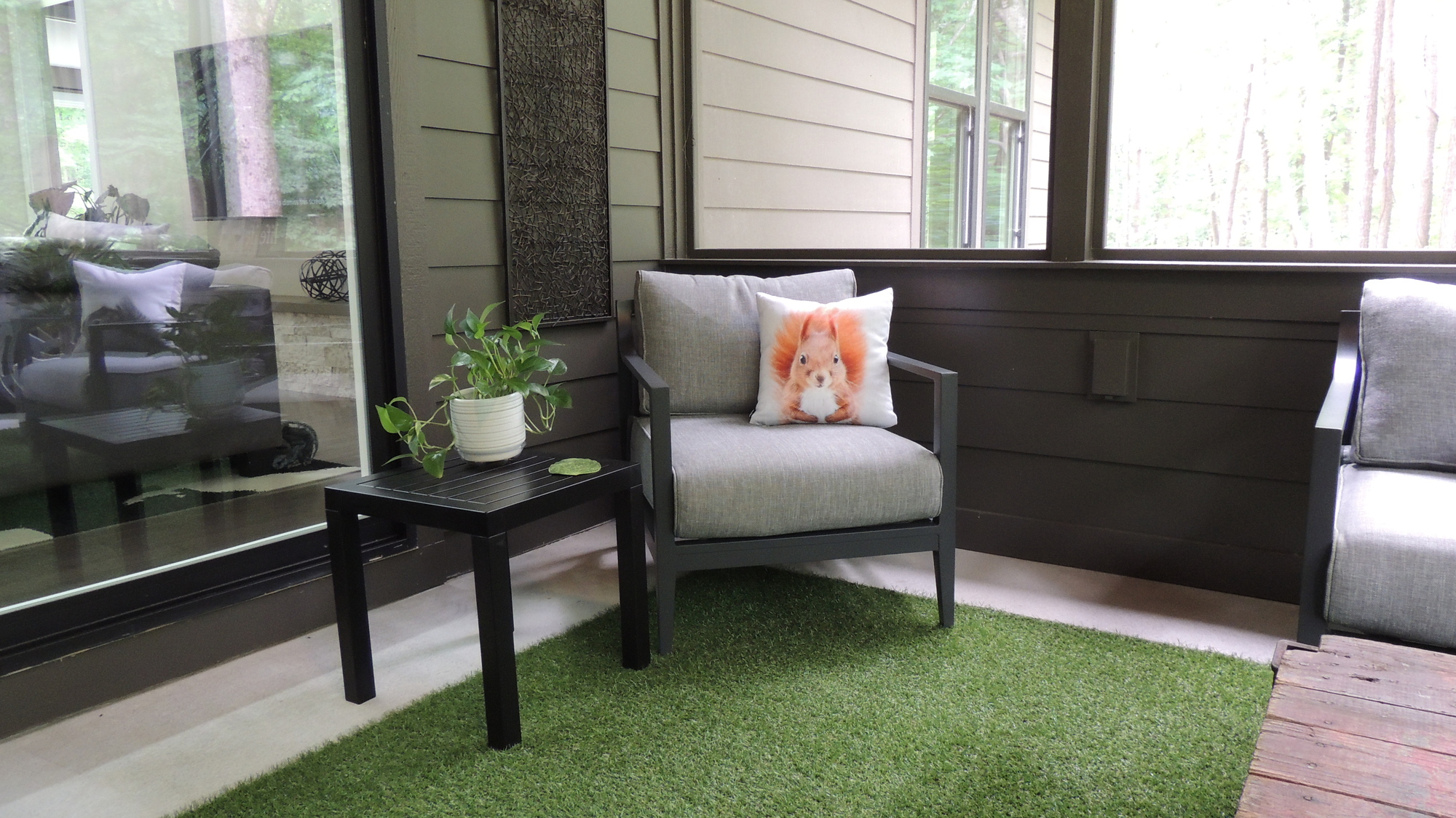A Screened-In Back Porch Surrounded by North Carolina Woods - Photo 4