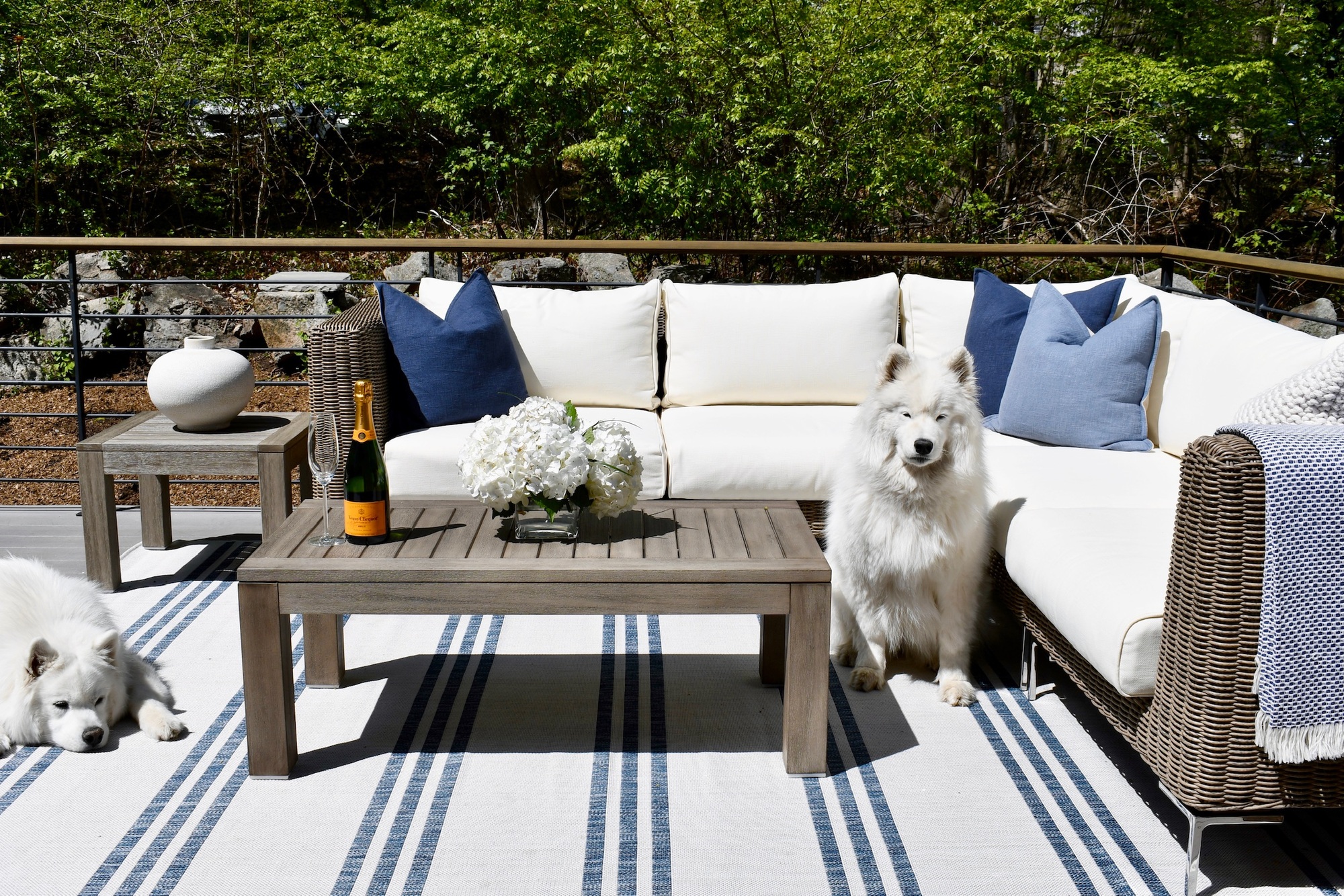 A Coastal Dual-Patio Backyard in Rowayton, CT - Photo 4
