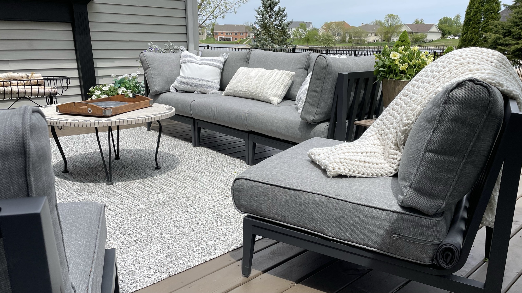 An Artist’s “Ginormous” Lakeside Deck in Urbana, IL - Photo 2