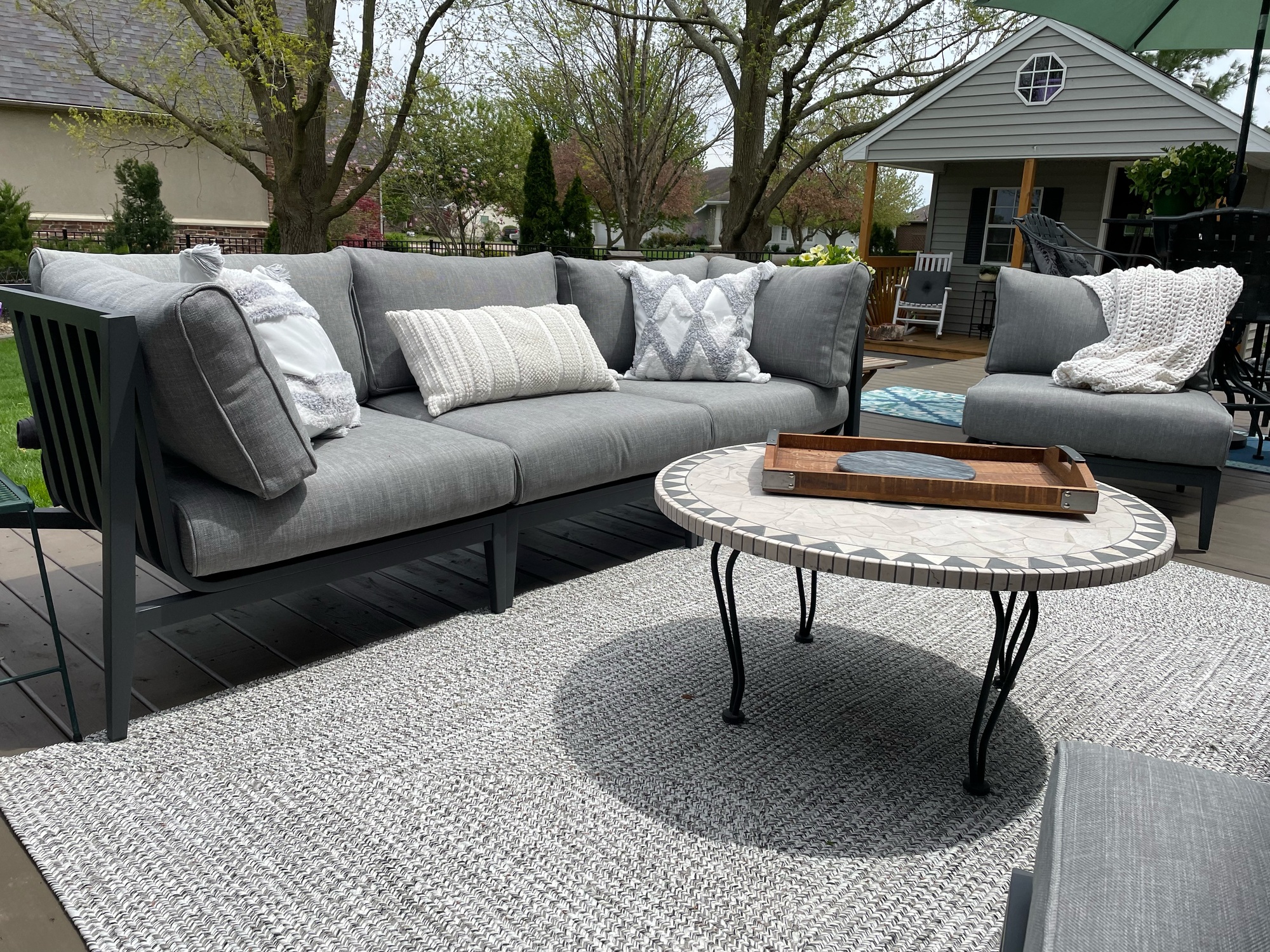 An Artist’s “Ginormous” Lakeside Deck in Urbana, IL - Photo 3