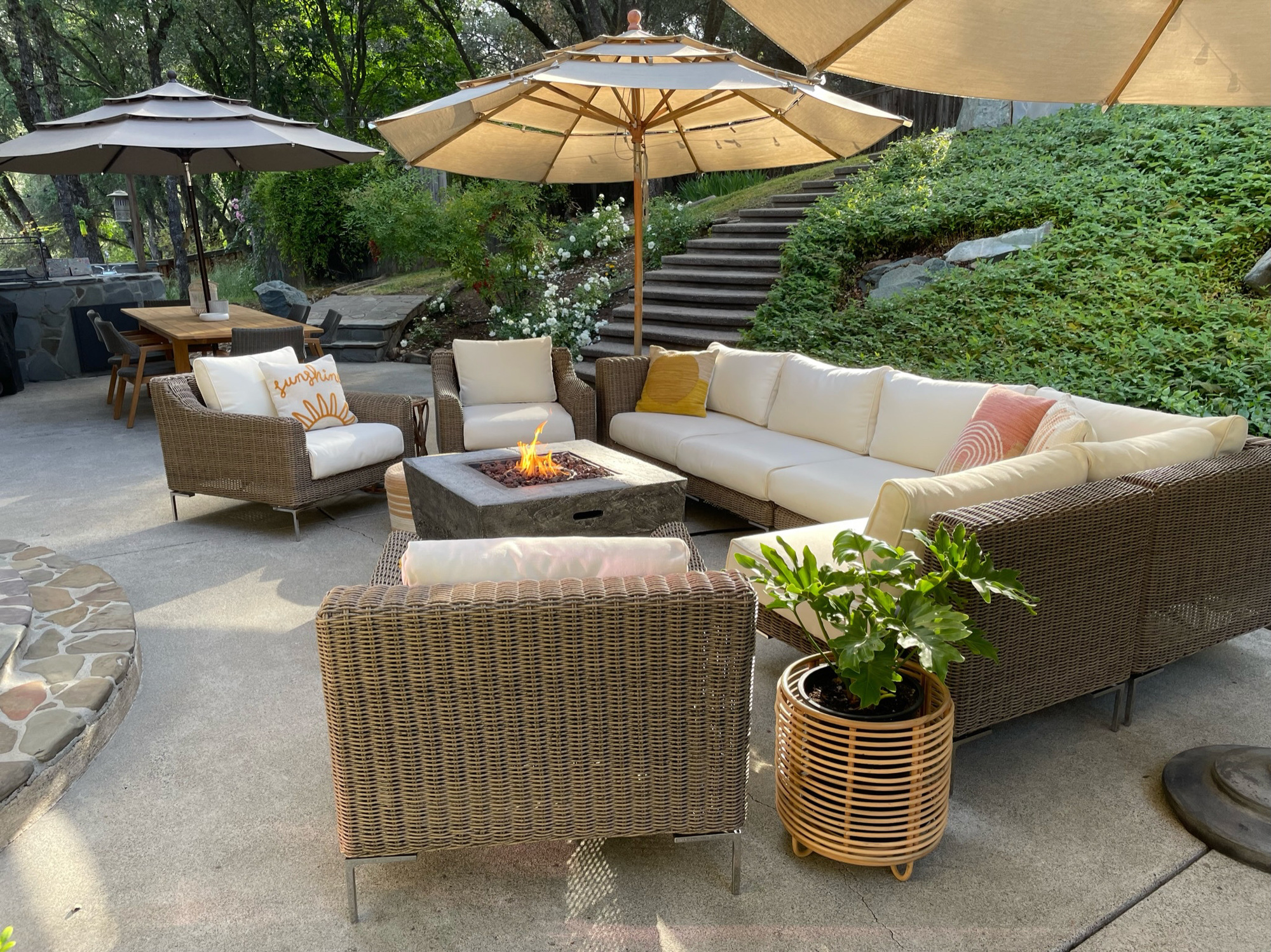 Empty Nesters’ Backyard Living Room in El Dorado Hills - Photo 1