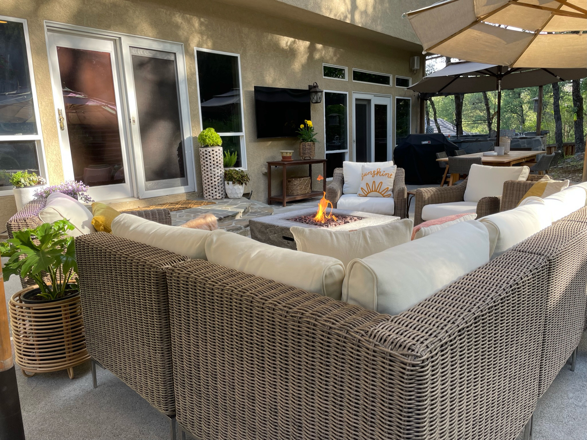 Empty Nesters’ Backyard Living Room in El Dorado Hills - Photo 3