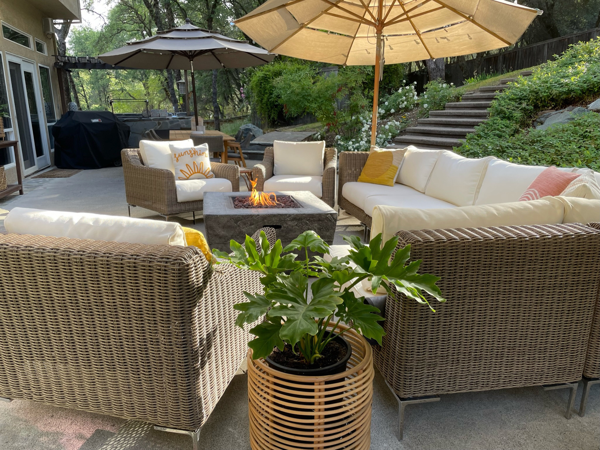 Empty Nesters’ Backyard Living Room in El Dorado Hills - Photo 5