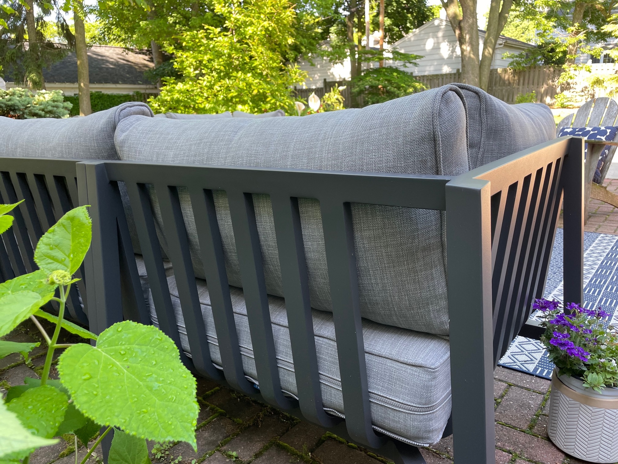 A Family’s Patio Surrounded by Privacy Gardens - Photo 4