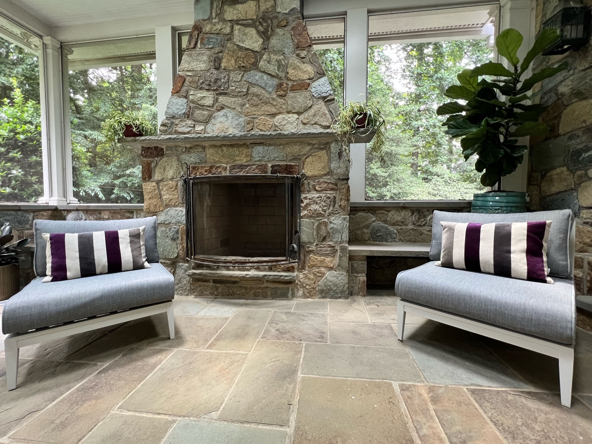 A Breezy Screened-In Porch in Great Falls, VA - Photo 5
