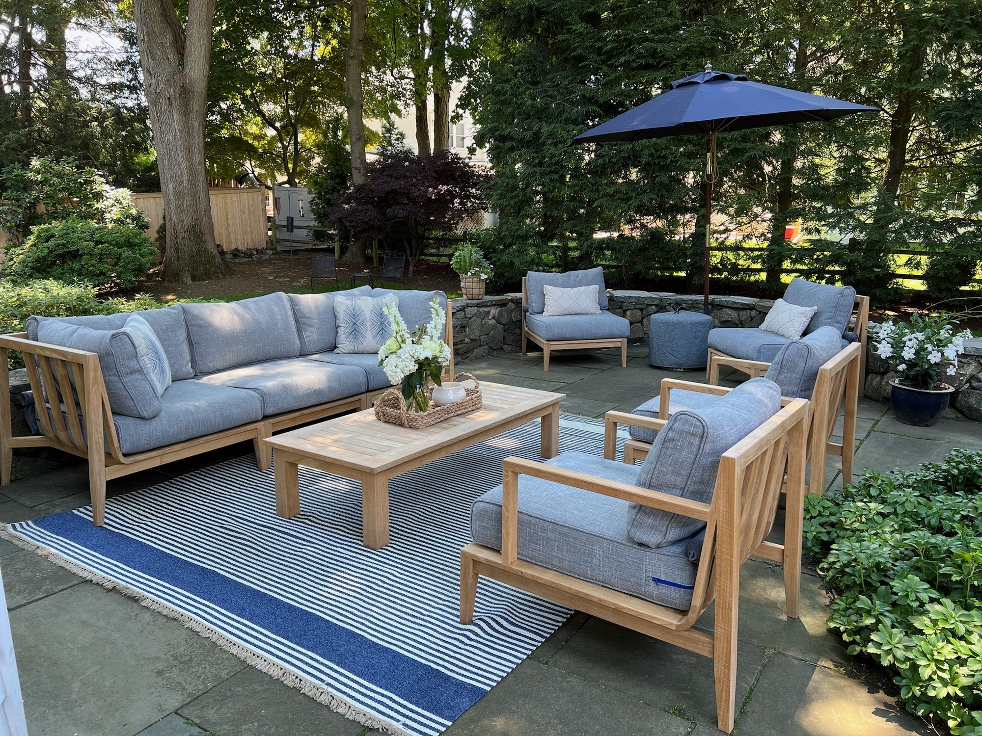 An Active Family’s Backyard with Patio in Darien, CT - Photo 1