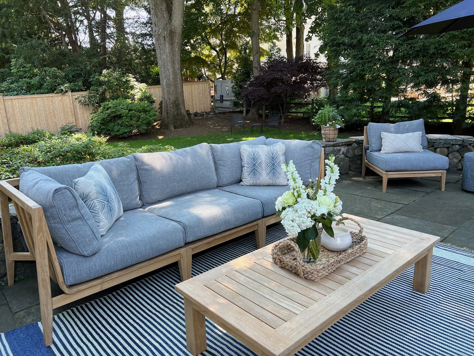 An Active Family’s Backyard with Patio in Darien, CT - Photo 6