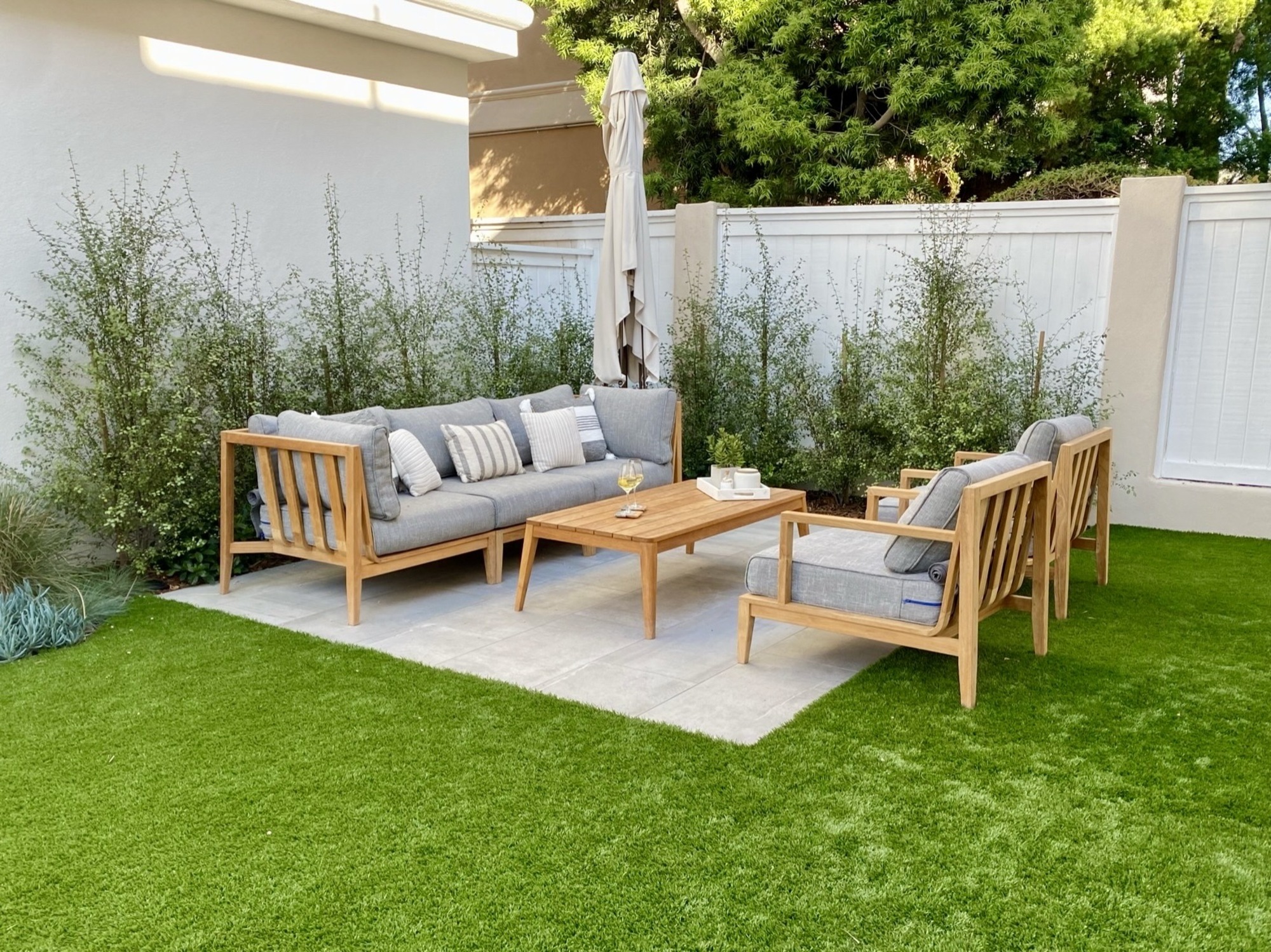 A Small Yard Turned Inviting Living Area in Redondo Beach, CA - Photo 1