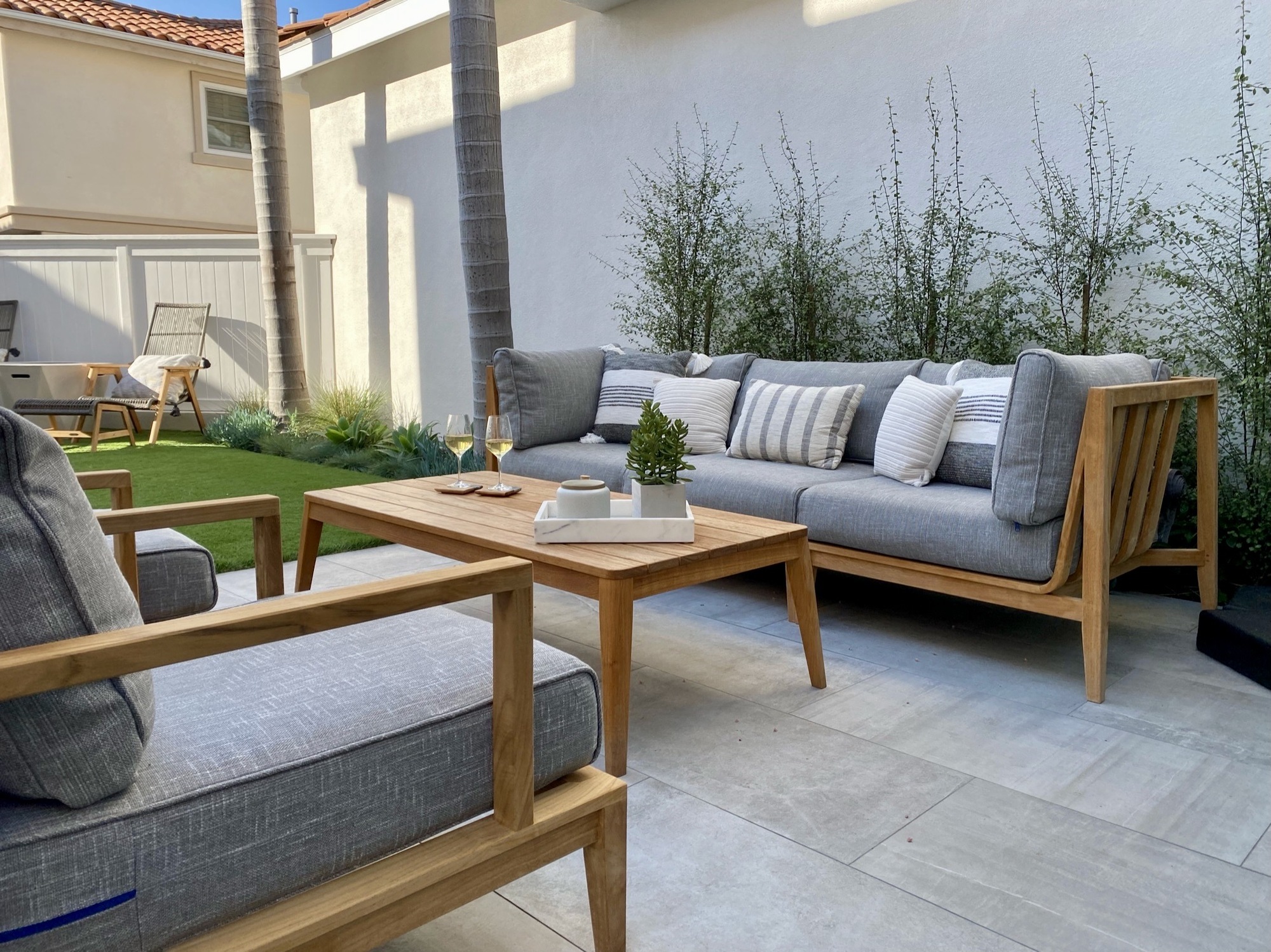 A Small Yard Turned Inviting Living Area in Redondo Beach, CA - Photo 2