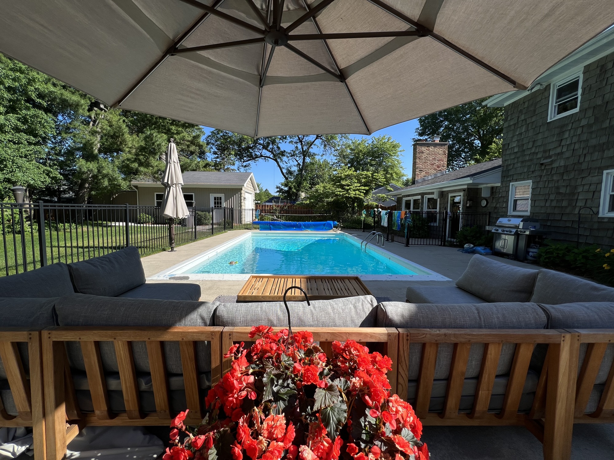 A Kid-Friendly Backyard with Pool - Photo 2