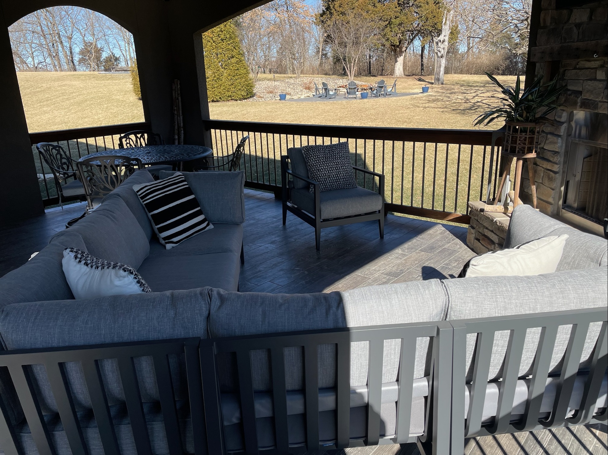 A Busy Family’s Outdoor Extended Living Room - Photo 2