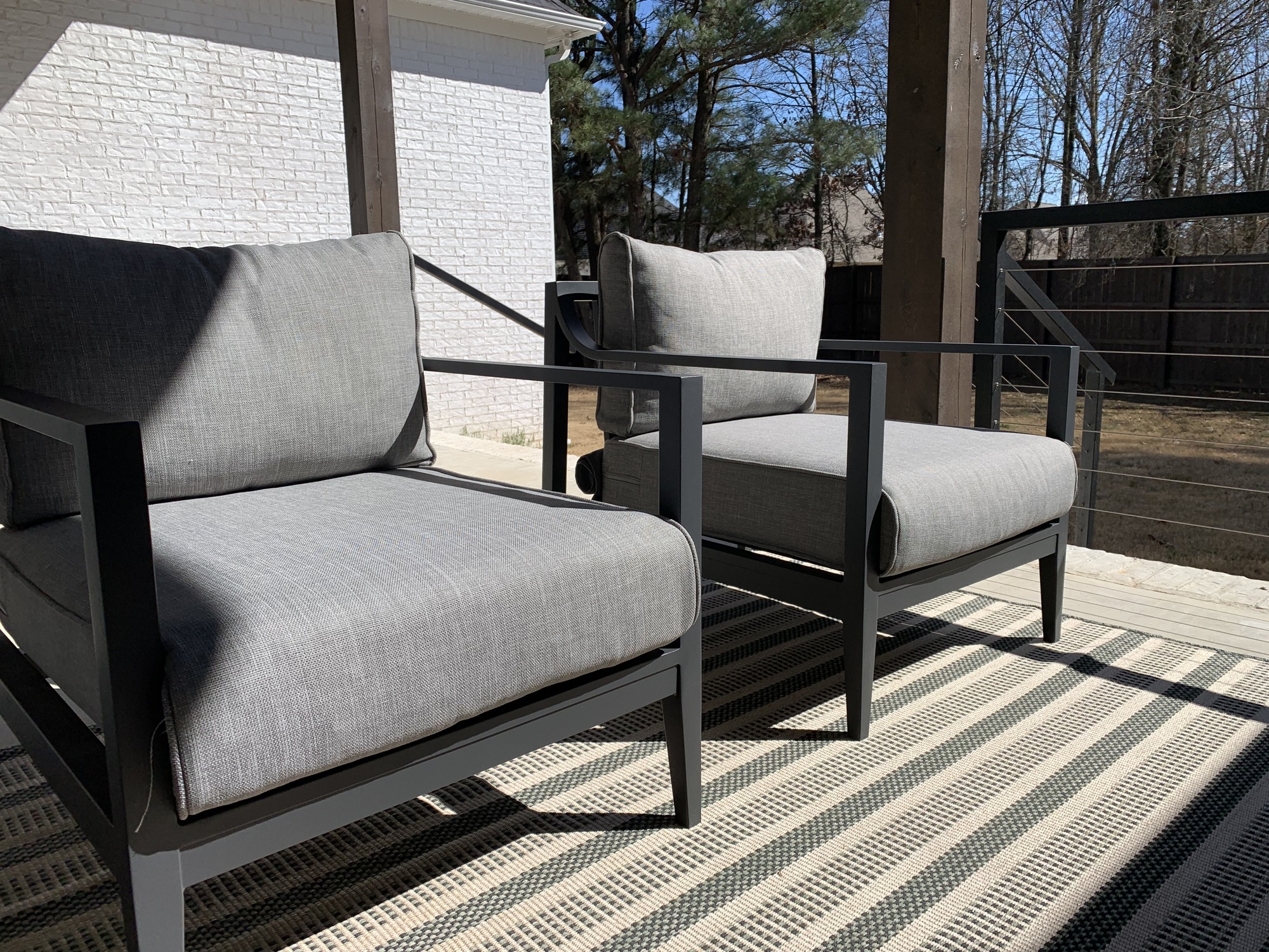 A Family’s Relaxing Covered Patio in Conway, Arkansas - Photo 3