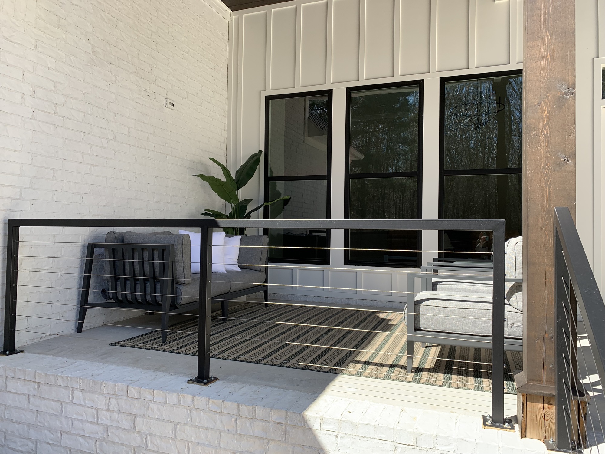 A Family’s Relaxing Covered Patio in Conway, Arkansas - Photo 6