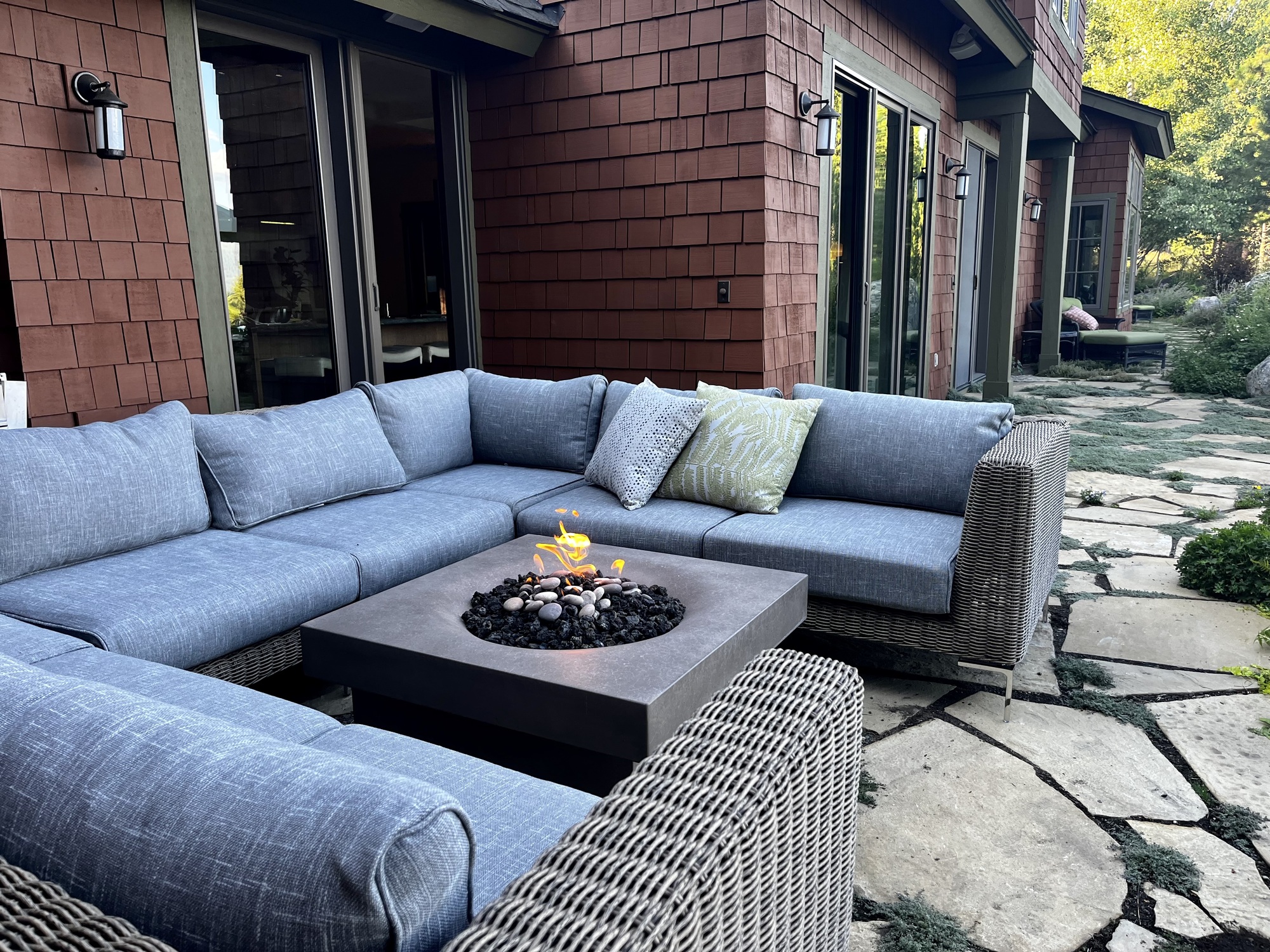 A Rustic Flagstone Patio with Views in Idaho - Photo 4
