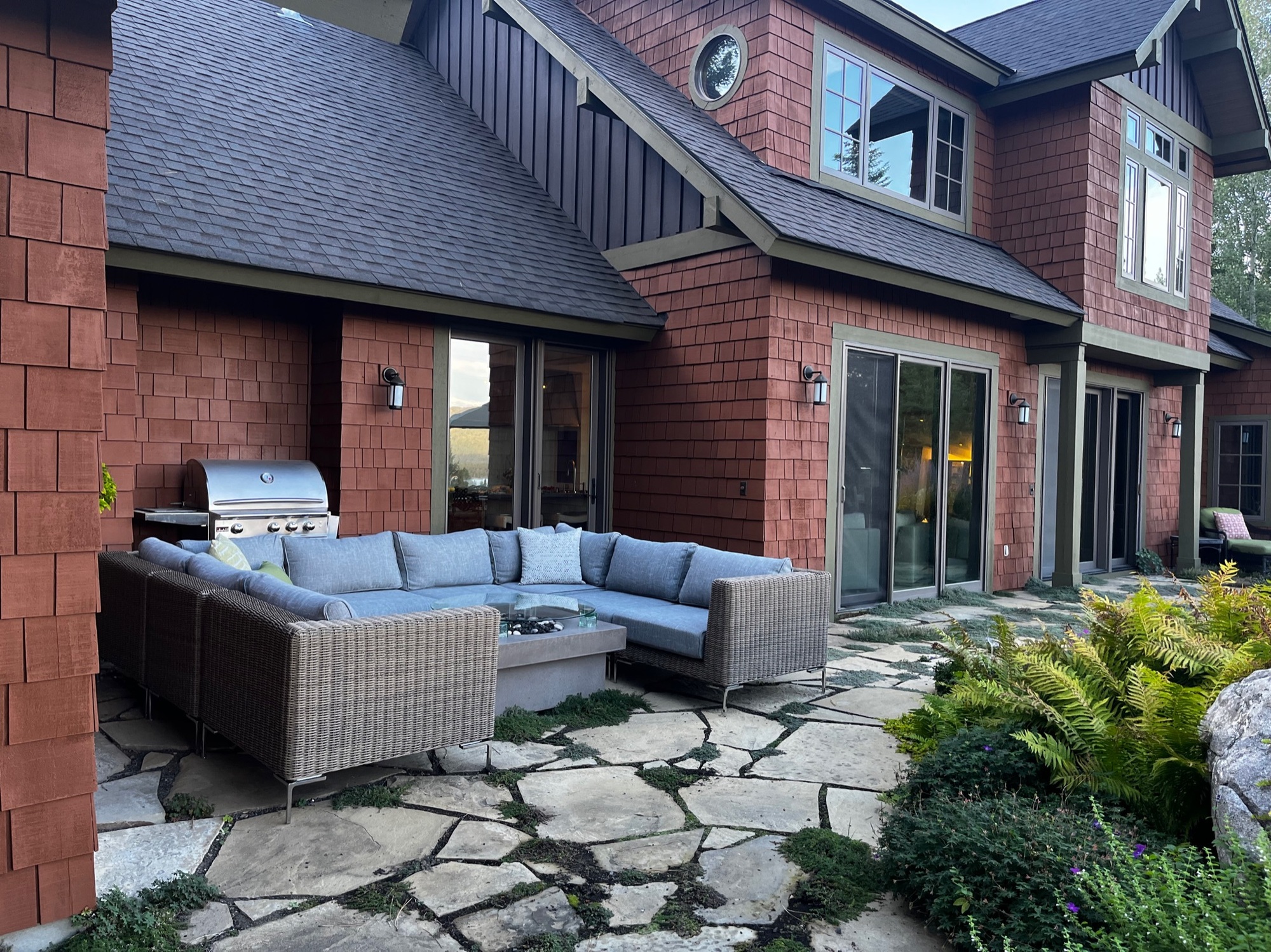 A Rustic Flagstone Patio with Views in Idaho - Photo 5
