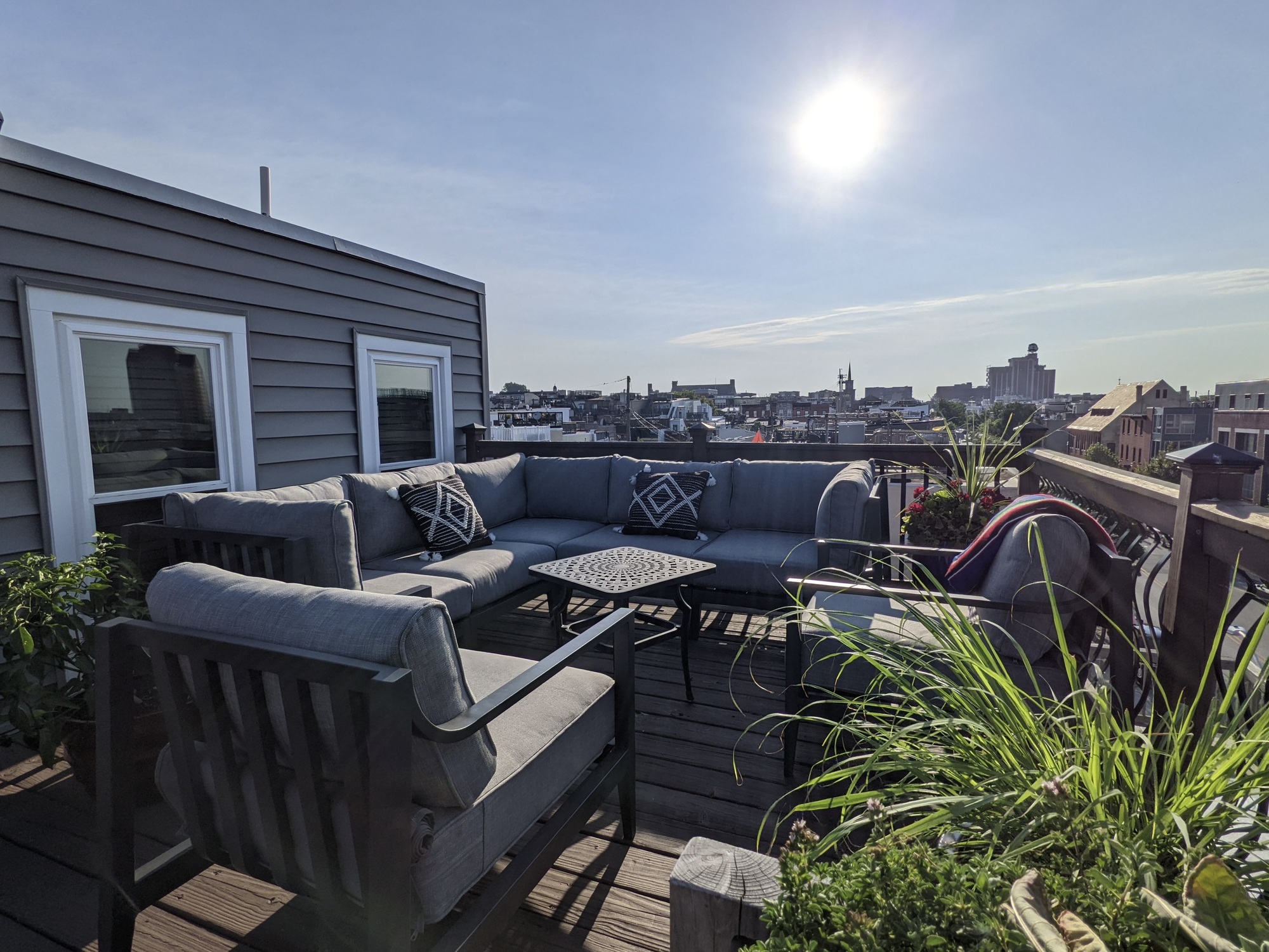 A City Oasis: Urban Bliss on a Baltimore, MD Veranda and Rooftop Deck - Photo 6