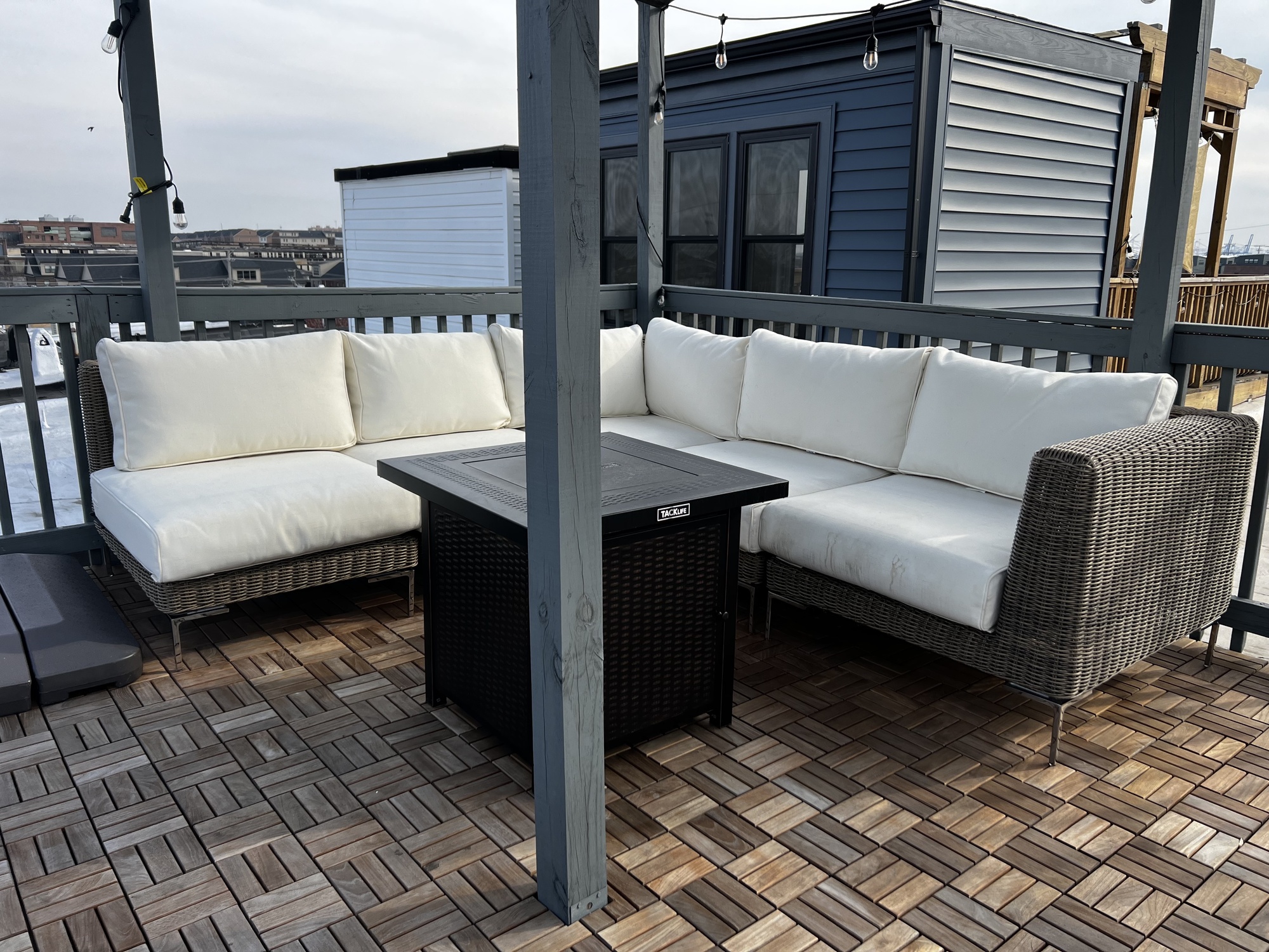 Comfortable Deck on our Baltimore City Rooftop - Photo 5
