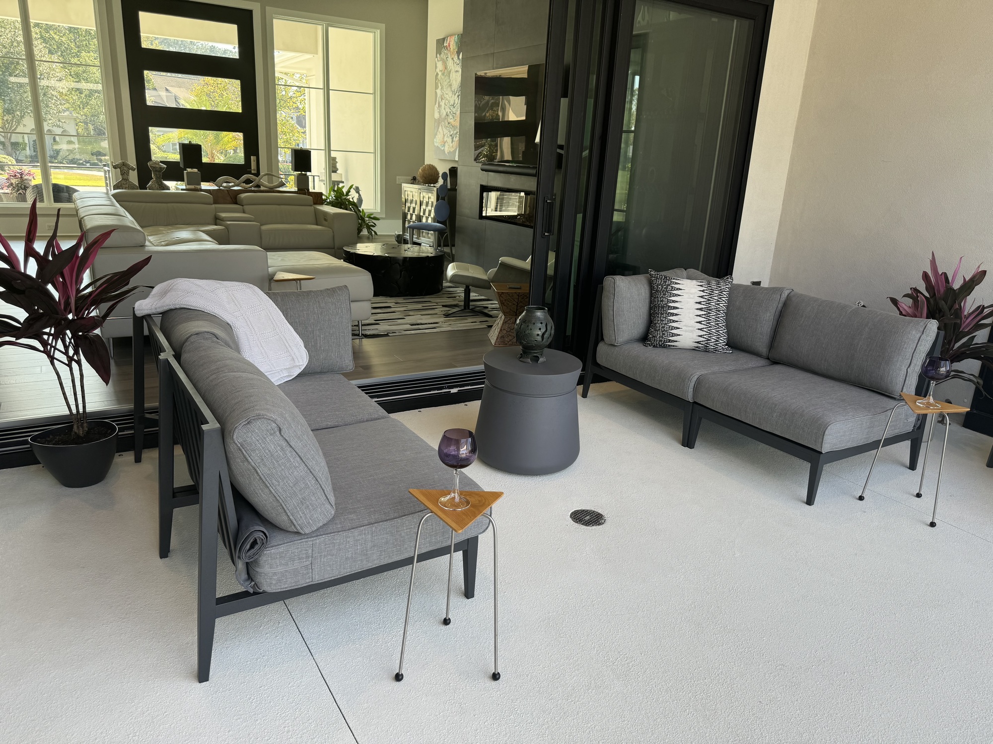 Indoor-Outdoor Contemporary Feel in the Lowcountry - Main photo of Outer furniture showroom in Bluffton, South Carolina